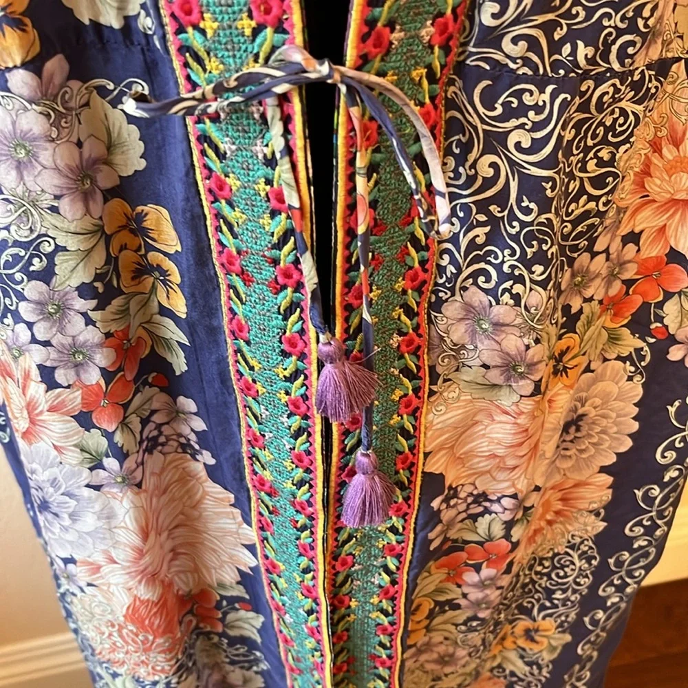 Johnny Was Kimono Rode - Picture 5 of 10